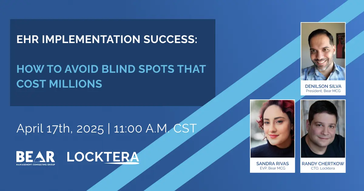 Bear MCG - Locktera EHR Webinar