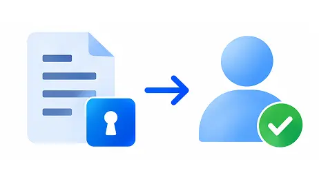 Authorized retrieval of protected documents