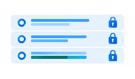 Client-side ranking and Top-K result selection